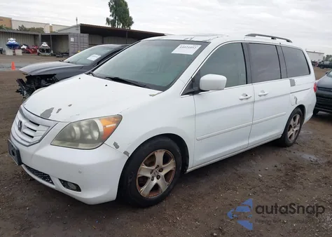 2008 Honda Odyssey Touring from USA, damaged, VIN 5FNRL38818B080805